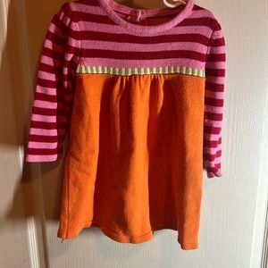 Toddler girl sweater dress
